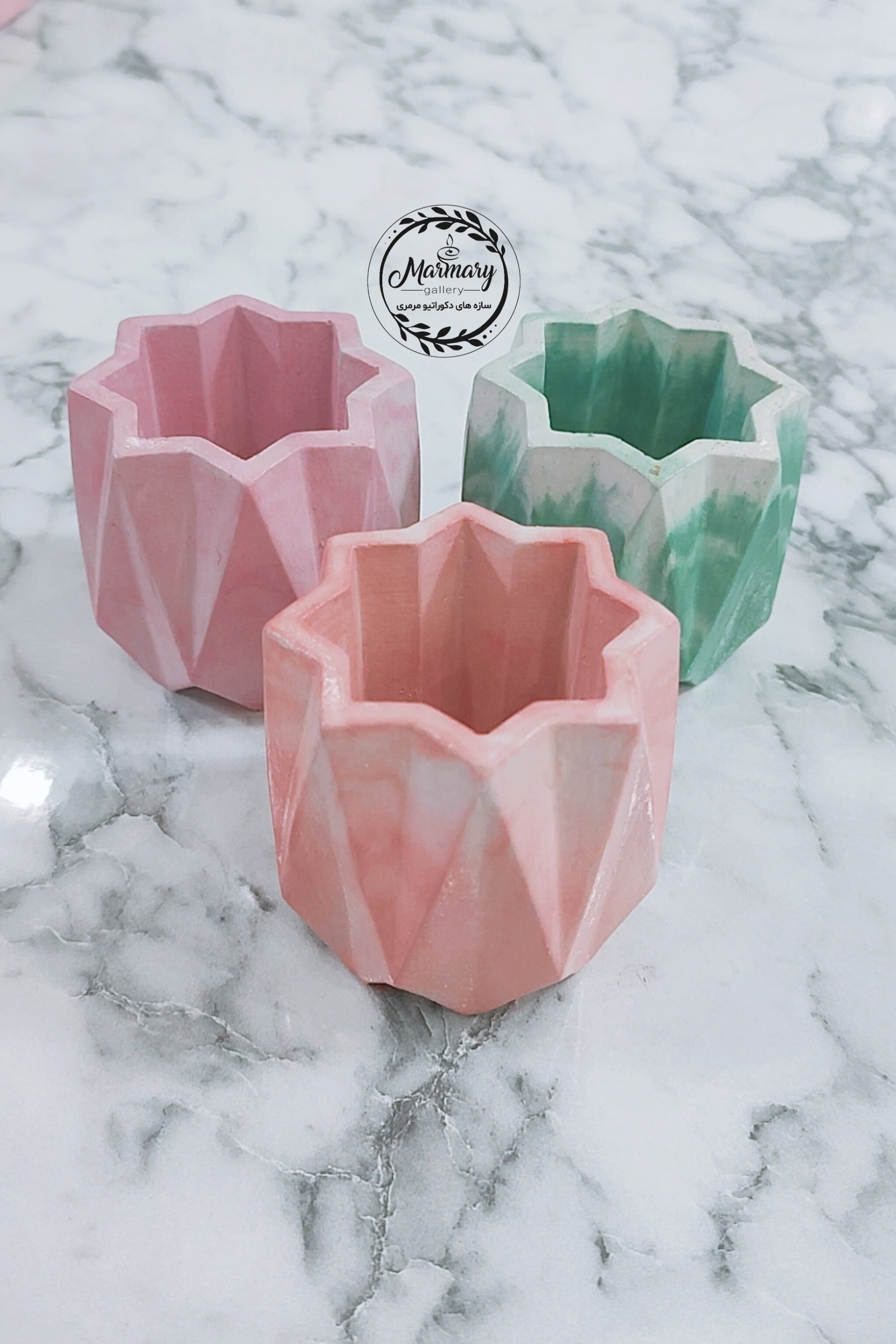 گلدان طرح ستاره